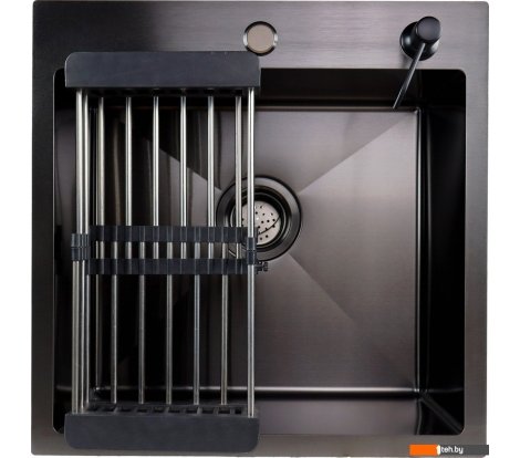  - Кухонные мойки Berge 5050 premium Nano Black (черный) - 5050 premium Nano Black (черный)