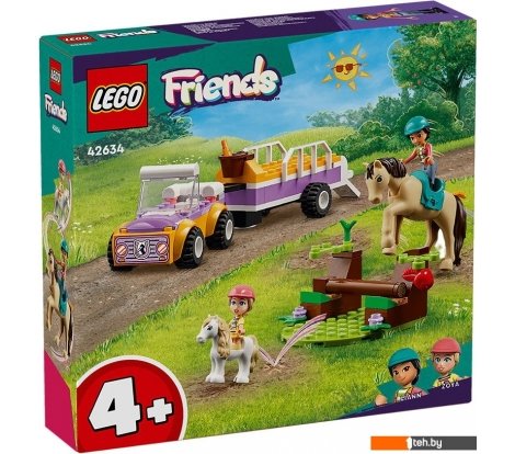  - Конструкторы LEGO Friends 42634 Трейлер с лошадьми и пони - Friends 42634 Трейлер с лошадьми и пони