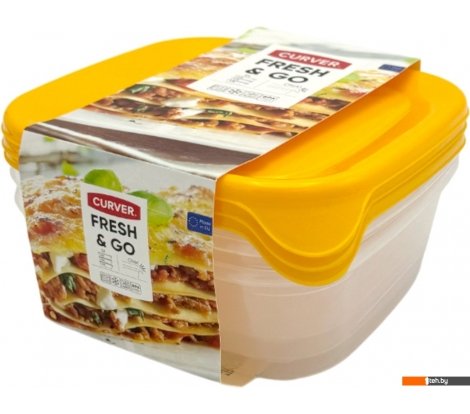  - Посуда для хранения продуктов Curver СВЧ 3х0.8л 6308559-007 - СВЧ 3х0.8л 6308559-007