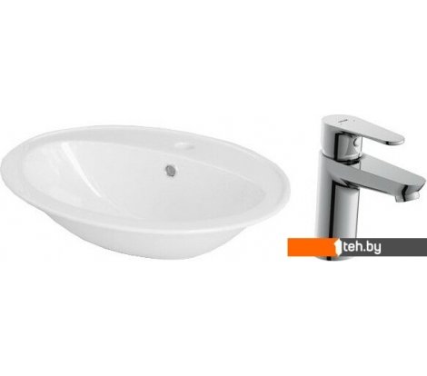  - Умывальники Cersanit Calla 54 S-UM-Cl/1-w + 63030 - Calla 54 S-UM-Cl/1-w + 63030