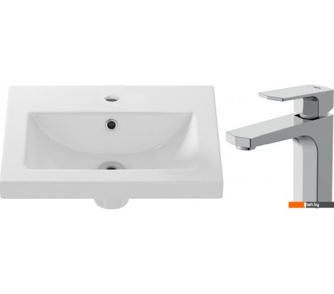  - Умывальники Cersanit Como 50 S-UM-COM50/1-w + 63055 - Como 50 S-UM-COM50/1-w + 63055