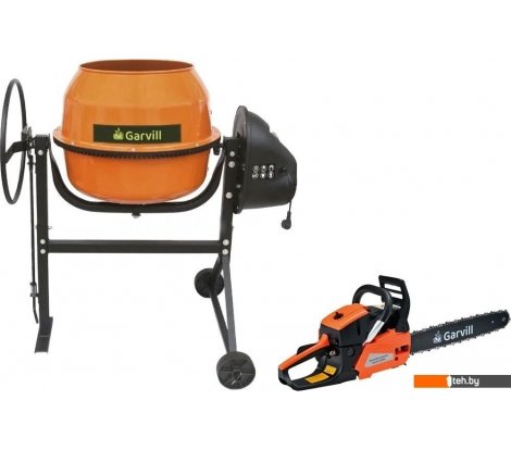  - Бетономешалки Garvill БСЭ-120 + Бензопила цепная CS45K - БСЭ-120 + Бензопила цепная CS45K