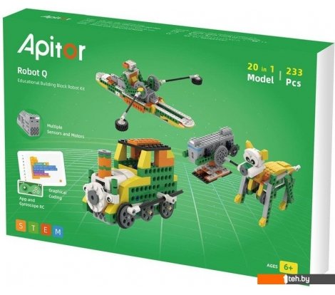  - Конструкторы Apitor Robot Q 20 в 1 - Robot Q 20 в 1