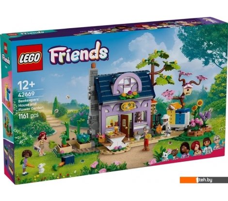  - Конструкторы LEGO Friends 42669 Дом пчеловода и цветник - Friends 42669 Дом пчеловода и цветник