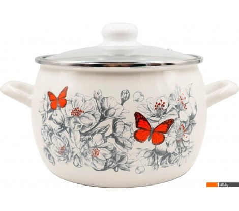  - Кастрюли Лысьвенские эмали Яблоневый цвет 4216АП2/4Жм - Яблоневый цвет 4216АП2/4Жм