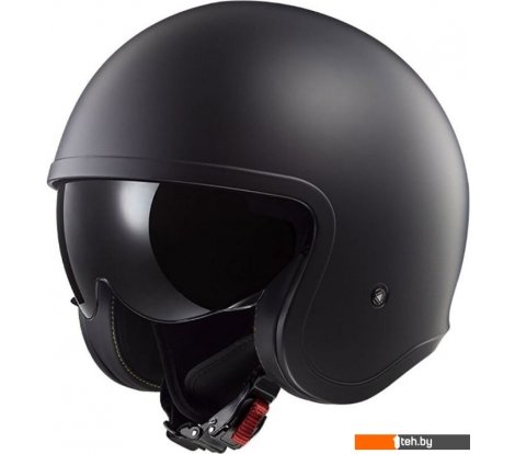  - Мотошлемы LS2 OF599 Spitfire 2 Solid (XS, черный матовый) - OF599 Spitfire 2 Solid (XS, черный матовый)