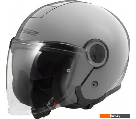  - Мотошлемы LS2 OF620 Classy Solid (M, серый) - OF620 Classy Solid (M, серый)