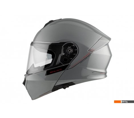  - Мотошлемы MT Helmets Genesis SV Solid A12 (M, серый глянцевый) - Genesis SV Solid A12 (M, серый глянцевый)