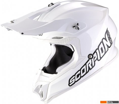  - Мотошлемы Scorpion Exo VX-16 Evo Air Solid (р. XL, белый) - VX-16 Evo Air Solid (р. XL, белый)