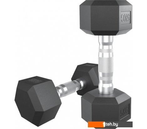  - Гантели, гири, штанги Unixfit DBHEX5 5 кг - DBHEX5 5 кг