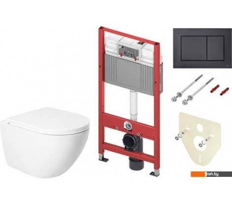  - Унитазы Saniteco KW-9003W Single Hole + TECE 9400414 - KW-9003W Single Hole + TECE 9400414