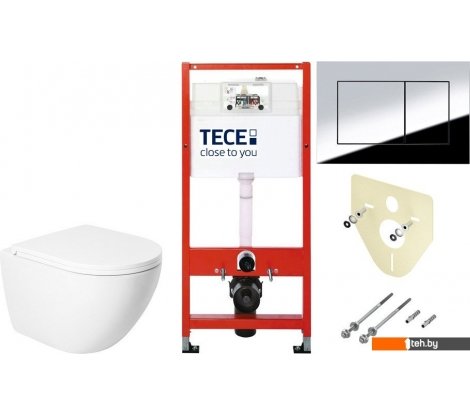  - Унитазы Saniteco KW-9003W Single Hole + TECE Kit 9400412 - KW-9003W Single Hole + TECE Kit 9400412