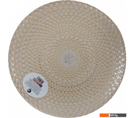  - Тарелки, салатники, блюда и наборы Akcam Золотое кружево 17291/G (28см, серебристый) - Золотое кружево 17291/G (28см, серебристый)