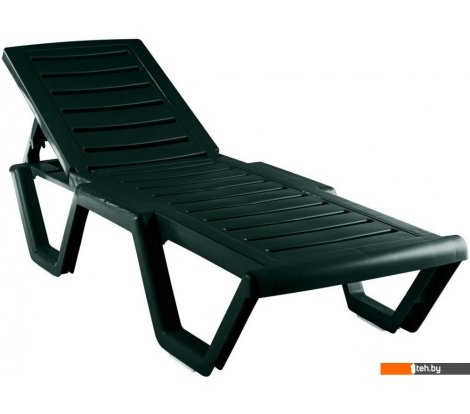  - Кемпинговая мебель Элластик-Пласт Атлант 184x62x33 (темно-зеленый) - Атлант 184x62x33 (темно-зеленый)