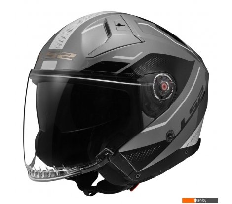  - Мотошлемы LS2 OF603 Infinity 2 Veyron (XL, серый/белый глянцевый) - OF603 Infinity 2 Veyron (XL, серый/белый глянцевый)