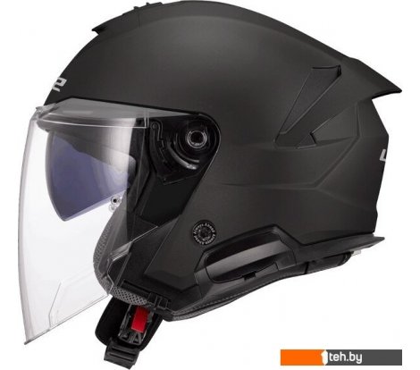  - Мотошлемы LS2 OF618 Verso II Solid (2XL, матовый черный) - OF618 Verso II Solid (2XL, матовый черный)