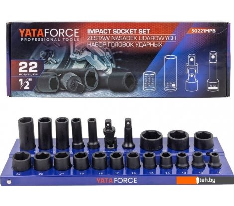  - Биты, головки, насадки, держатели Yataforce YF-50221MPB (57680) - YF-50221MPB (57680)