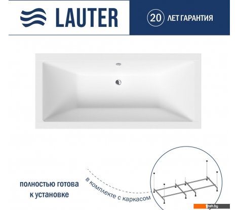  - Ванны Lauter Oasis 180 21203080 (с каркасом) - Oasis 180 21203080 (с каркасом)
