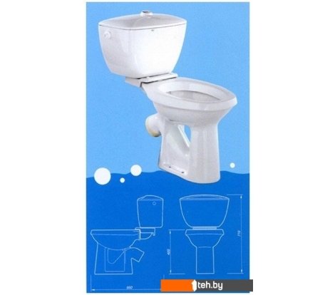  - Унитазы Лобненский стройфарфор Комфорт 10/1/5/3-46-47 - Комфорт 10/1/5/3-46-47