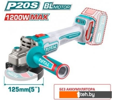  - Угловые шлифмашины (болгарки) Total TAGLI27153 (без АКБ) - TAGLI27153 (без АКБ)