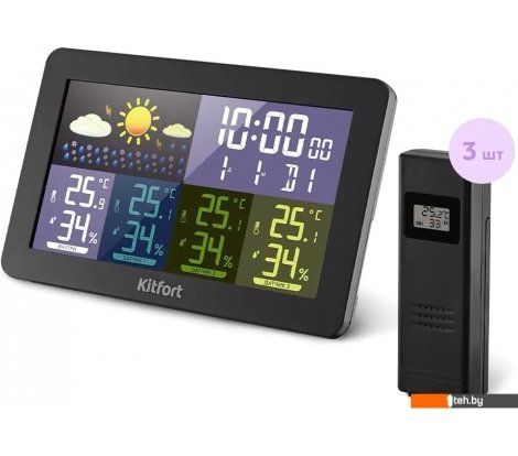  - Метеостанции, гигрометры и термогигрометры Kitfort KT-3728 - KT-3728