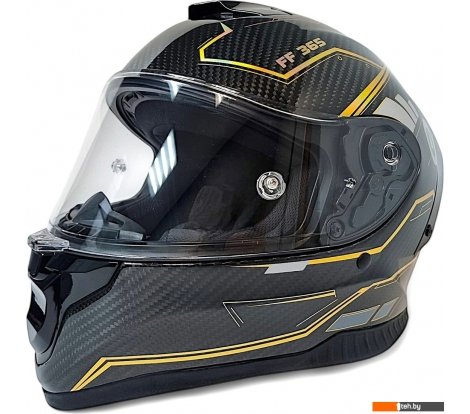  - Мотошлемы AIM RH365 365-012-S (S, Carbon Kaiqi Golden) - RH365 365-012-S (S, Carbon Kaiqi Golden)