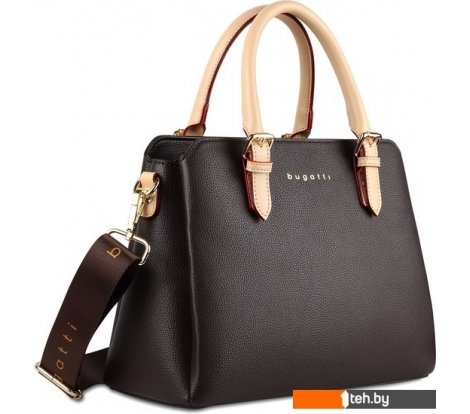  - Женские и мужские сумки Bugatti Ella 49362302 (темно-коричневый) - Ella 49362302 (темно-коричневый)