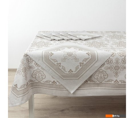  - Предметы сервировки Pole Kvetak (Беларускі лён) 153x153 24С9-ШР. (133 Новгород-2 129/сорт 1) - 153x153 24С9-ШР. (133 Новгород-2 129/сорт 1)