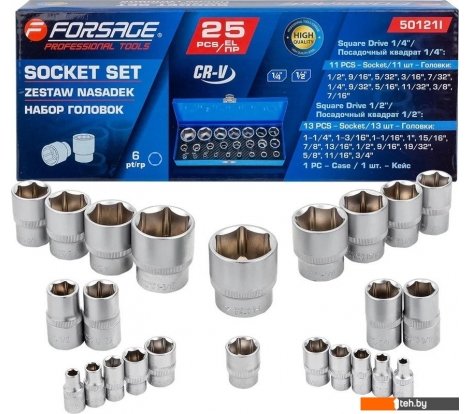  - Биты, головки, насадки, держатели FORSAGE F-50121I (59235) - F-50121I (59235)