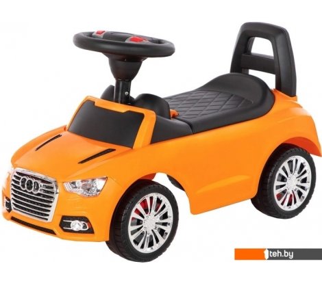  - Каталки, педальные машинки Полесье SuperCar №2 84569 (оранжевый) - SuperCar №2 84569 (оранжевый)