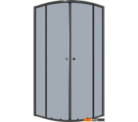  - Душевые кабины Niagara Eco NG-1007-14T 90x90x190 (черный/стекло тонированное) - Eco NG-1007-14T 90x90x190 (черный/стекло тонированное)