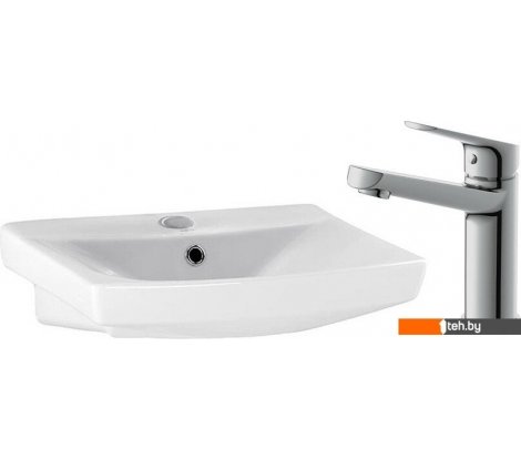  - Умывальники Cersanit Carina 50 S-UM-CAR50/1 + 63037 - Carina 50 S-UM-CAR50/1 + 63037