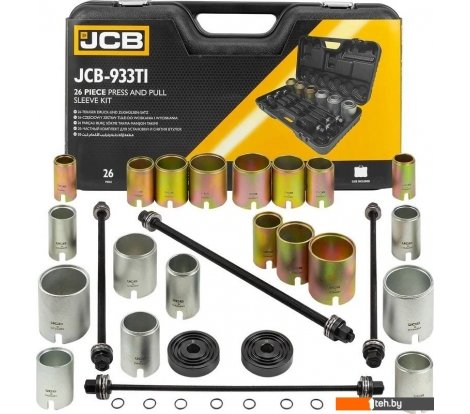  - Строительный, слесарный, монтажный инструмент JCB Для снятия и установки втулок 933T1 (59106) - Для снятия и установки втулок 933T1 (59106)