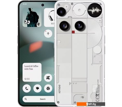  - Мобильные телефоны Nothing Phone (3) 16GB/512GB (белый) - Phone (3) 16GB/512GB (белый)
