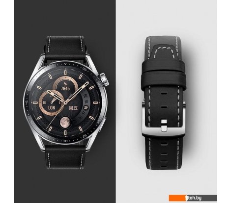  - Сменные ремешки и браслеты Hoco WH10 (22мм, черный) - WH10 (22мм, черный)