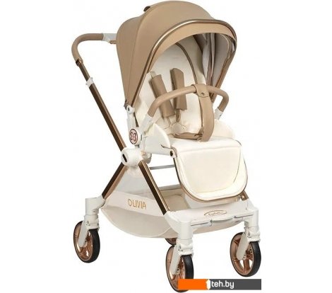  - Детские коляски и аксессуары Farfello Olivia (кварцевый песок) - Olivia (кварцевый песок)
