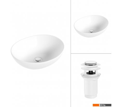  - Умывальники Lauter 21652 + клапан 21190W - 21652 + клапан 21190W