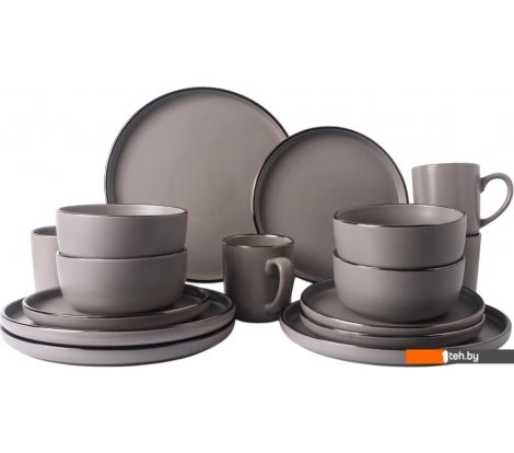  - Тарелки, салатники, блюда и наборы Jewel Монро ПС0002-53 (16пр) - Монро ПС0002-53 (16пр)