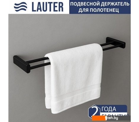  - Аксессуары для ванной и туалета Lauter 21SH42022 (Matt Black) - 21SH42022 (Matt Black)