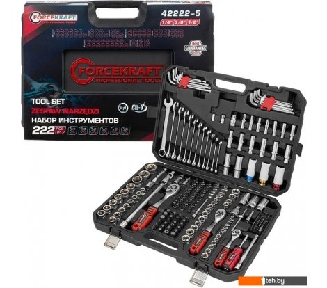  - Наборы инструментов ForceKraft FK-42222-5 (64513) - FK-42222-5 (64513)