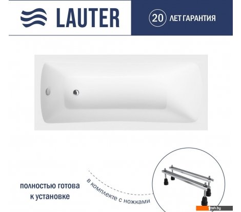  - Ванны Lauter Bianca 140х70 21207140 (с ножками) - Bianca 140х70 21207140 (с ножками)