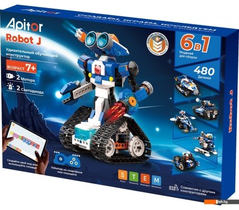  - Конструкторы Apitor Robot J 6 в 1 - Robot J 6 в 1