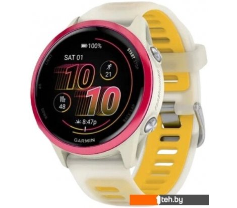  - Умные часы и браслеты Garmin Forerunner 570 42 мм (бежевый/розовый) - Forerunner 570 42 мм (бежевый/розовый)