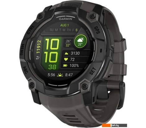  - Умные часы и браслеты Garmin Instinct 3 50 мм (черный) - Instinct 3 50 мм (черный)