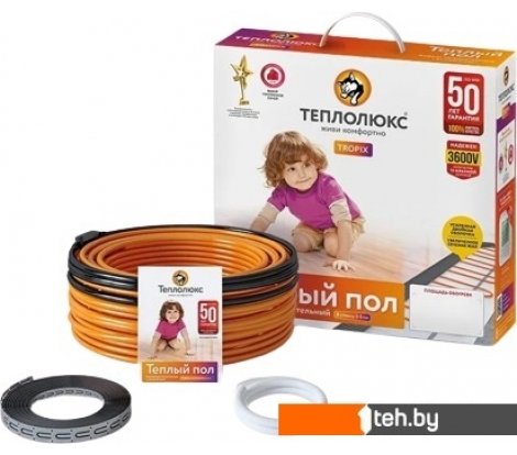  - Теплые полы Теплолюкс Tropix ТЛБЭ 40.5 м 800 Вт - Tropix ТЛБЭ 40.5 м 800 Вт
