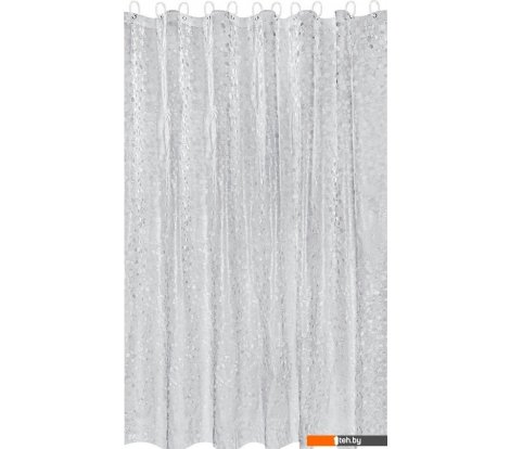  - Шторки и карнизы для ванн и поддонов Primila 700101 (180x200) - 700101 (180x200)