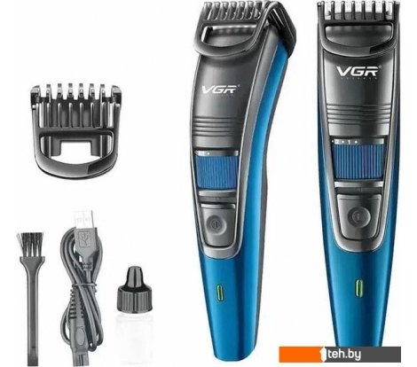  - Машинки для стрижки волос VGR V-052 (синий) - V-052 (синий)
