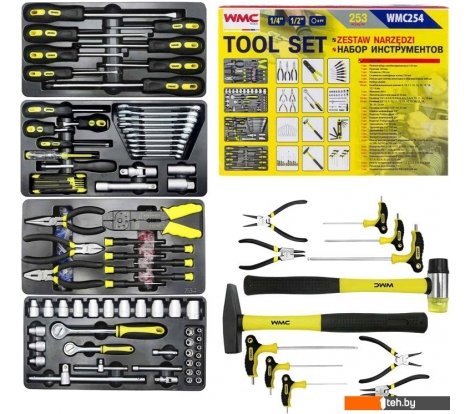  - Наборы инструментов WMC Tools 254 (58824) - 254 (58824)