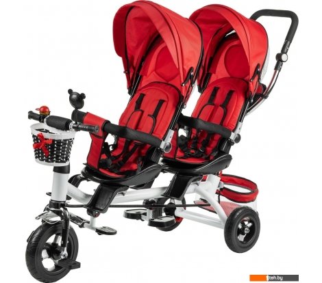  - Детские велосипеды Nino Двухместный (красный) - Двухместный (красный)