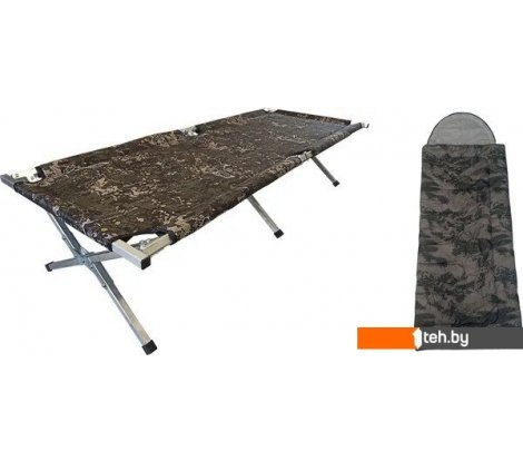  - Кемпинговая мебель Медведь 200x75x45 (утепленная, со спальным мешком BalMAX Аляска Standart Series до -20°C урбан) - 200x75x45 (утепленная, со спальным мешком BalMAX Аляска Standart Series до -20°C урбан)